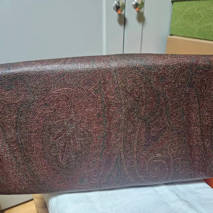 [BUNJANG] Etro Paisley Boston Bag Brown / 에트로 페이즐리 보스턴백 브라운