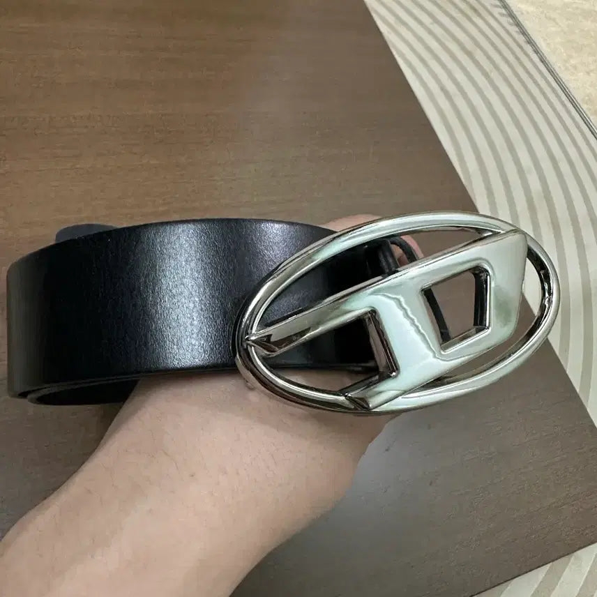 [SOLD OUT] [85] 디젤 1DR 로고 버클 벨트 D로고 벨트 Diesel