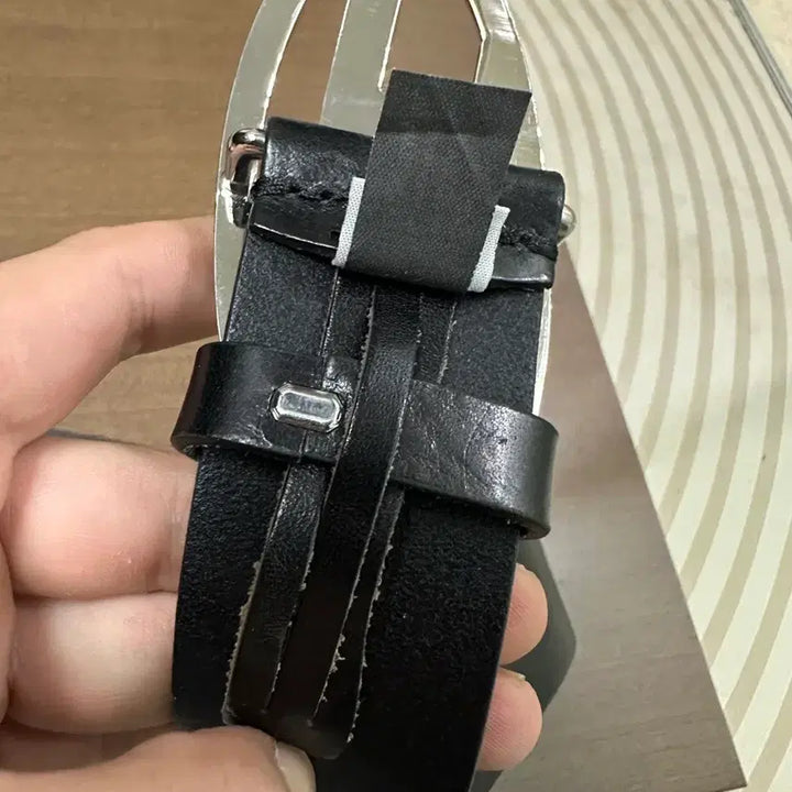 [SOLD OUT] [85] 디젤 1DR 로고 버클 벨트 D로고 벨트 Diesel