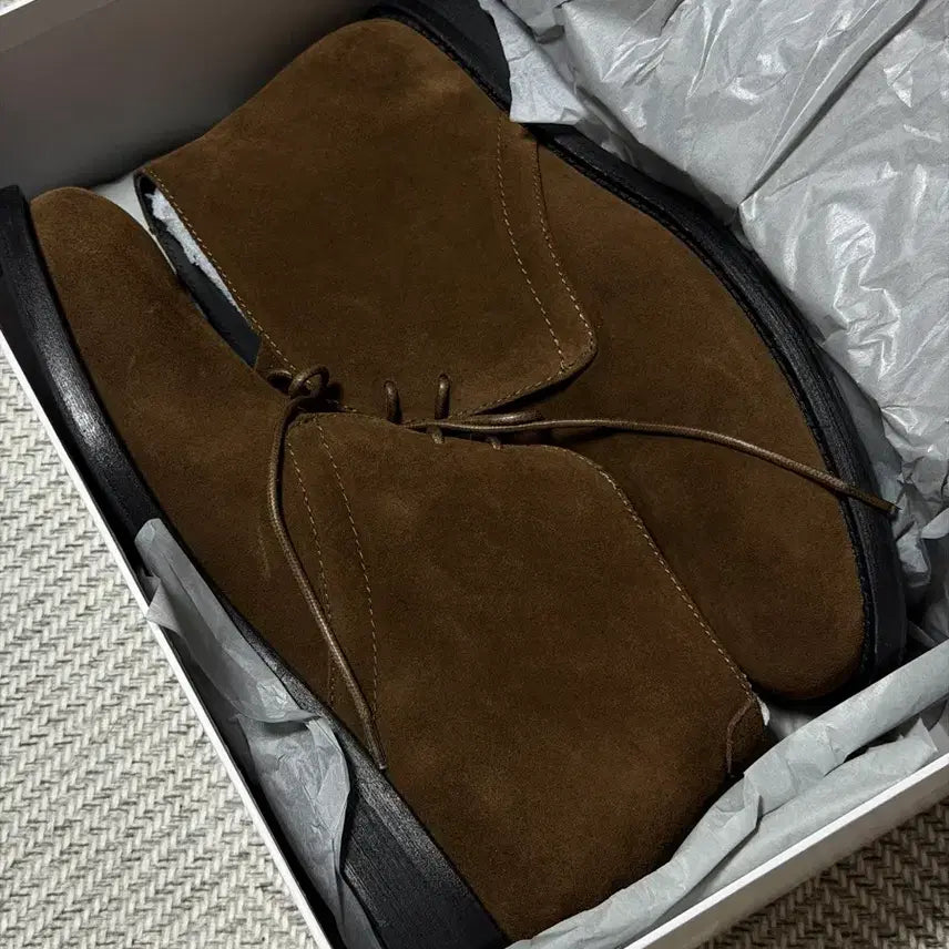 [BUNJANG] Lost Garden Chukka Boots Brown 43 (280mm) New / 로스트가든 처카부츠 브라운 43(280) 새상품