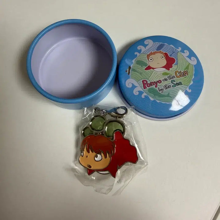 [SOLD OUT] 미사용/지브리 벼랑 위의 포뇨 키링,참 2개 일괄