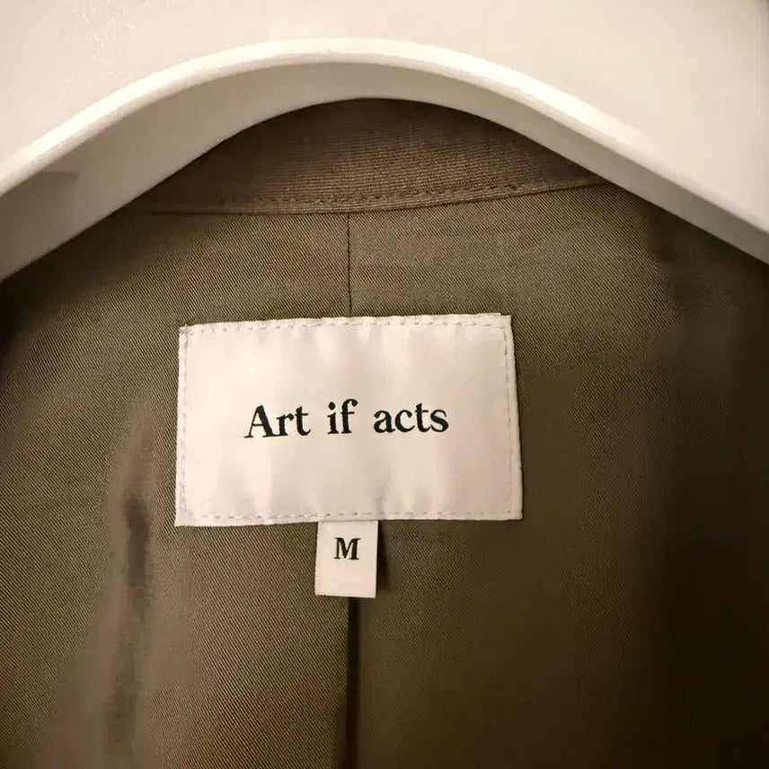 [BUNJANG] Artifects Blouson Jacket Khaki Size M / 아트이프액츠 블루종 자켓 M 카키 그린