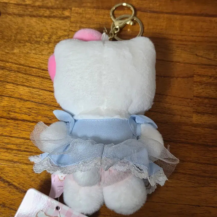 [BUNJANG] Hello Kitty Ribbon Dress Doll Keychain / 헬로키티 리본원피스 인형 키링