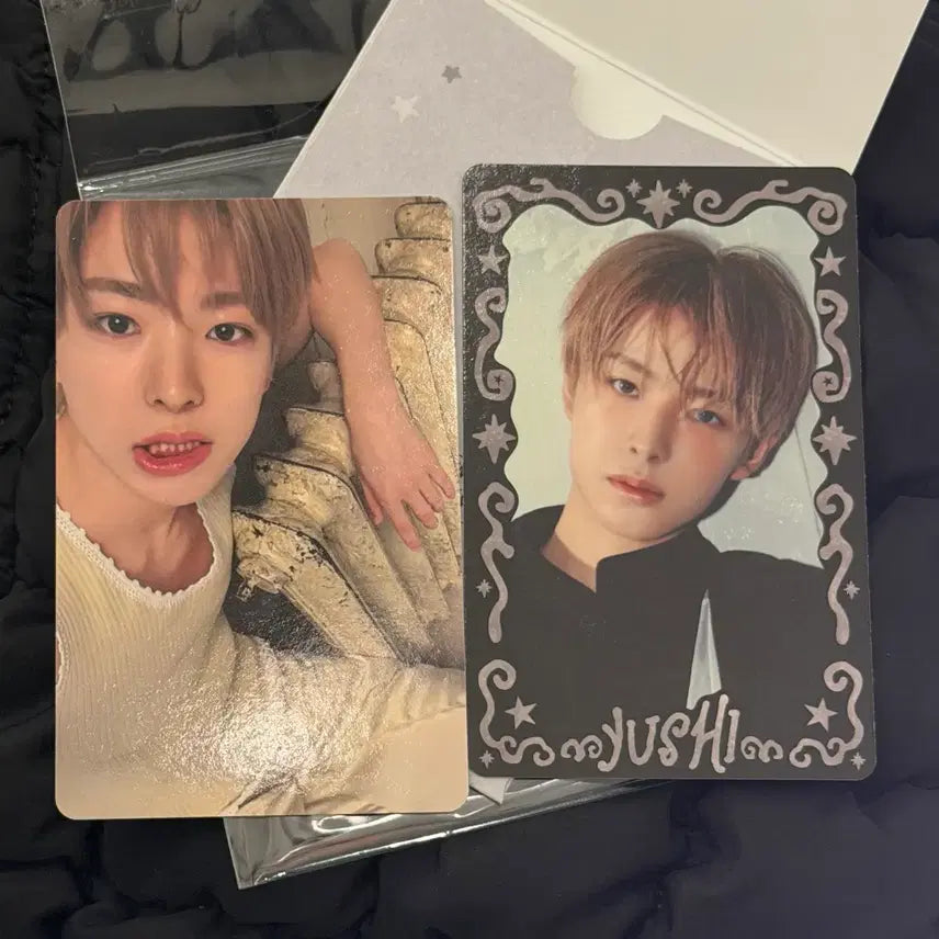 [SOLD OUT] 엔시티위시 오드투러브 팝업 트레카 안테로스 유우시 셀포 포카 풀셋