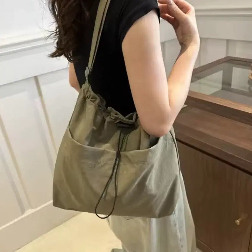 [BUNJANG] Khaki Crossbody Bag / 가방 크로스백 카키