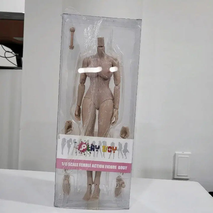[BUNJANG] Play Toy 1/6 Scale Silicone Female Base Model 2.0 White Large Bust Figure / 플레이토이 1/6 실리콘 바디