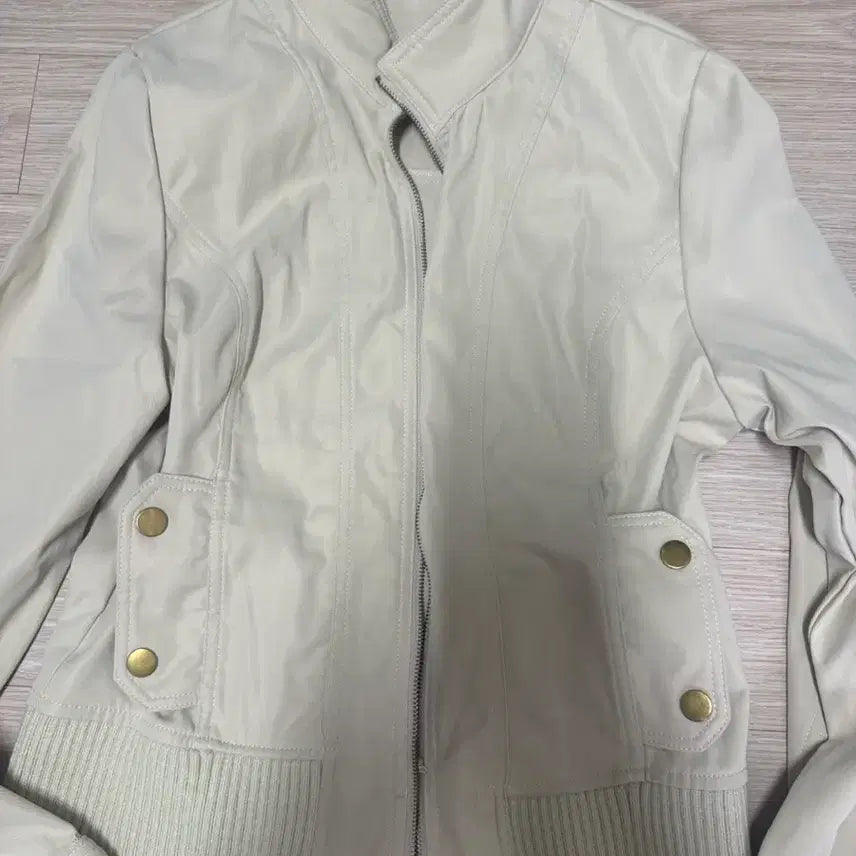[BUNJANG] Beige Dot Stripe Corduroy Long Sleeve Set / 옷 벼룩 베이지 자켓 도트 가디건 스트라이프 긴팔 코듀로이 팬츠