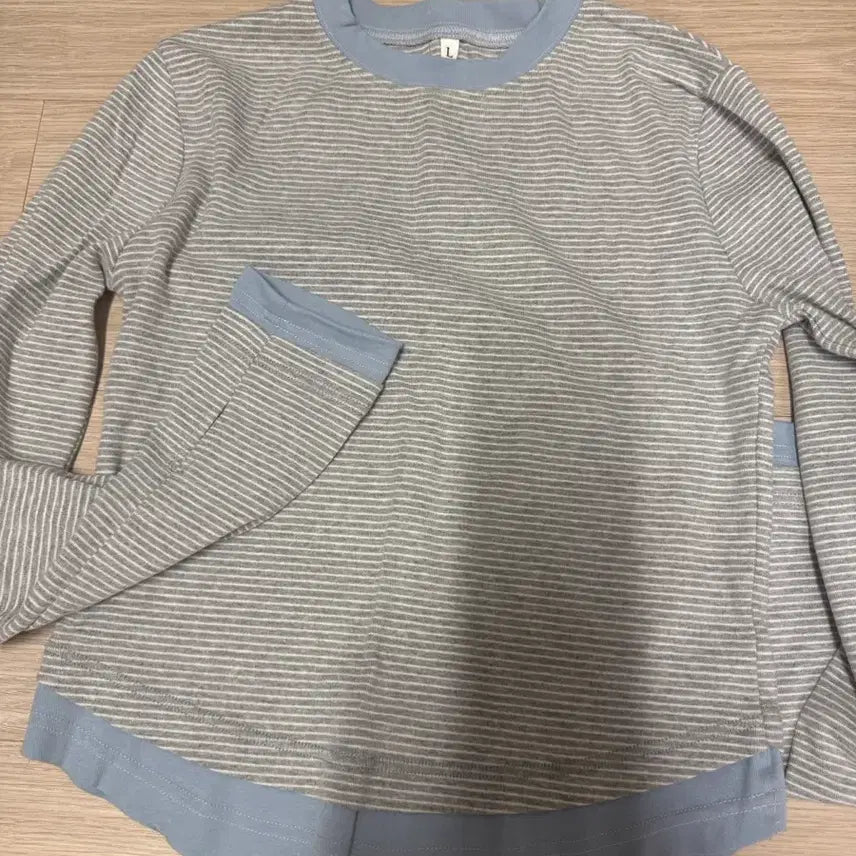 [BUNJANG] Beige Dot Stripe Corduroy Long Sleeve Set / 옷 벼룩 베이지 자켓 도트 가디건 스트라이프 긴팔 코듀로이 팬츠