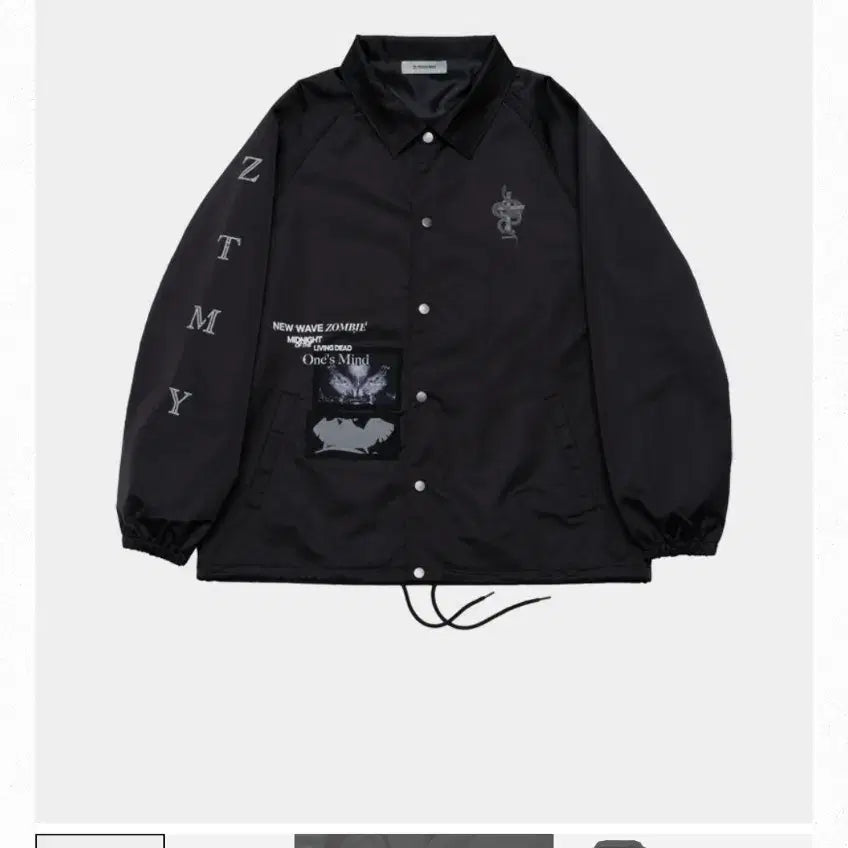 [BUNJANG] Zutomayo Midnight Coach Jacket Black L / (미개봉) zutomayo 미드나잇 코치 자켓 블랙 L 팝니다.