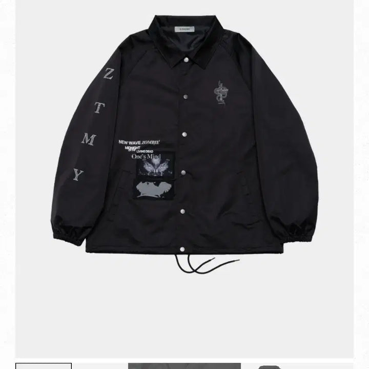 [BUNJANG] Zutomayo Midnight Coach Jacket Black L / (미개봉) zutomayo 미드나잇 코치 자켓 블랙 L 팝니다.