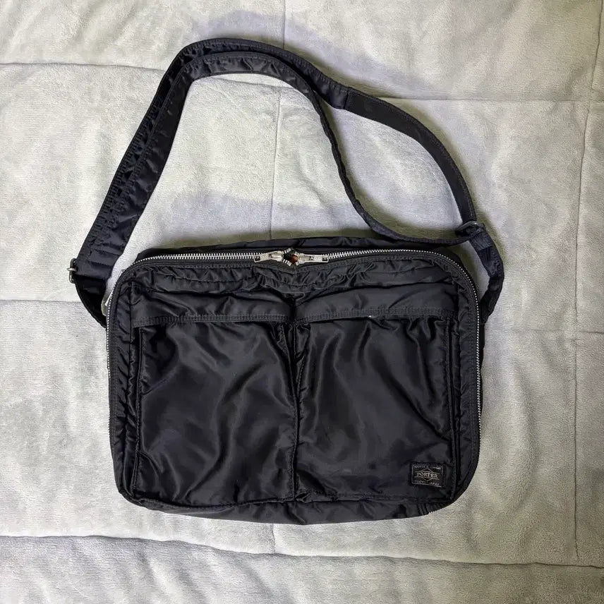 [BUNJANG] Porter Yoshida Tanker Shoulder Bag XL Black / porter 요시다 포터 탱커 숄더백 xl 블랙