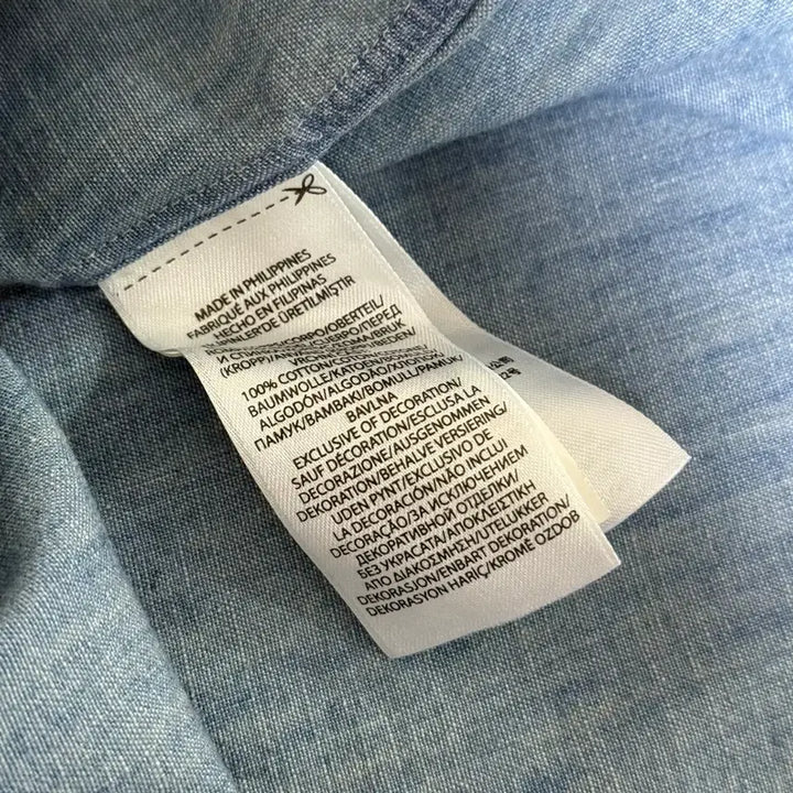 [BUNJANG] Polo Ralph Lauren Chambray Shirt M / [정품 QR] 폴로 랄프로렌 샴브레이 셔츠 M