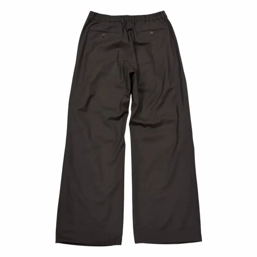 [BUNJANG] Inspector Wool Parachute String Pants Brown 34 / 인스펙터 울 파라슈트 스트링 팬츠 바지 브라운 34