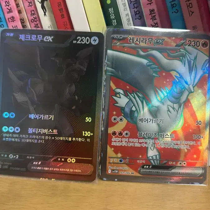 [BUNJANG] Reshiram and Zekrom Trading Card / 레시라무 제크로무 팝니나