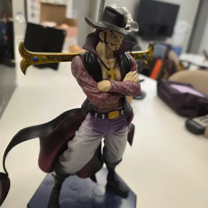 [BUNJANG] POP Mihawk Figure / 원피스) 택포8.5 POP 초판 미호크 박스X