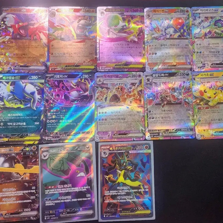 [SOLD OUT] 포켓몬카드 일괄 sr 2종, rr 11종