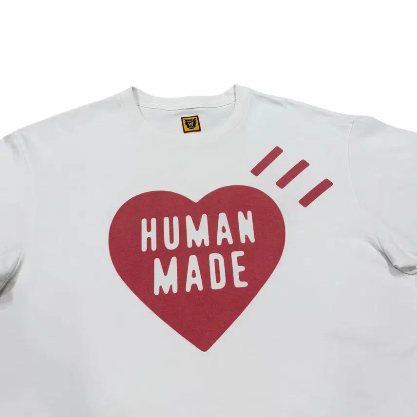 [BUNJANG] Human Made Daily Date Short Sleeve T-shirt / 휴먼메이드 데일리 날짜 반팔티 화이트 L
