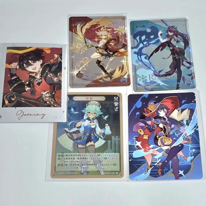 [BUNJANG] Genshin Impact Yoimiya Mona Card Set / 원신 요이미야 모나 카드 세트