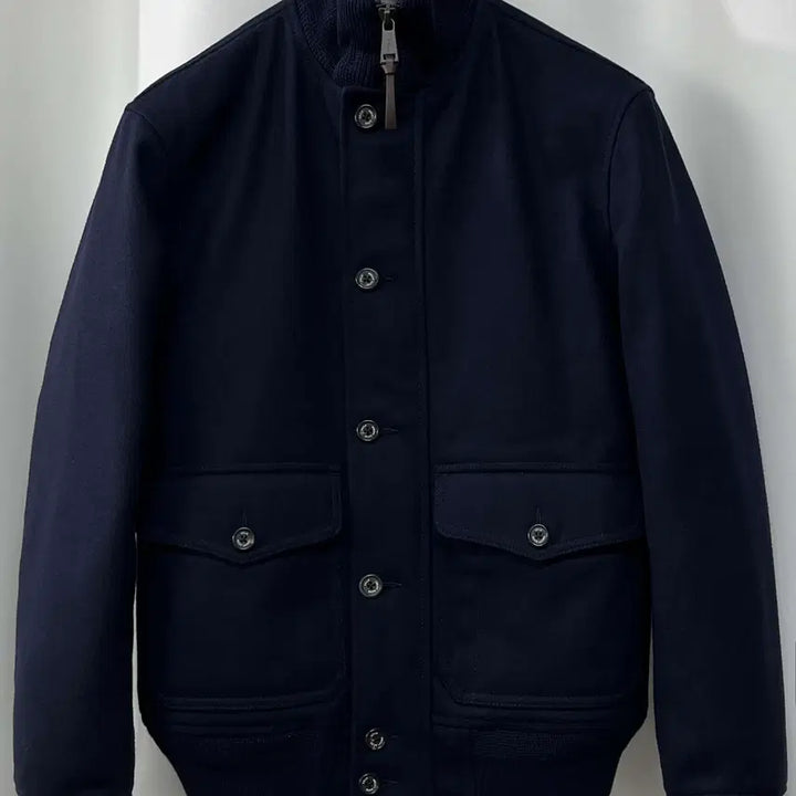 [BUNJANG] Polo Ralph Lauren A-1 Aviator Wool Down Flight Bomber Jacket / 폴로 랄프로렌 A-1 에비에이터 울다운 플라이트 보머 자켓