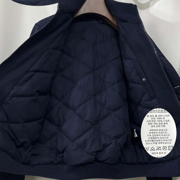 [BUNJANG] Polo Ralph Lauren A-1 Aviator Wool Down Flight Bomber Jacket / 폴로 랄프로렌 A-1 에비에이터 울다운 플라이트 보머 자켓