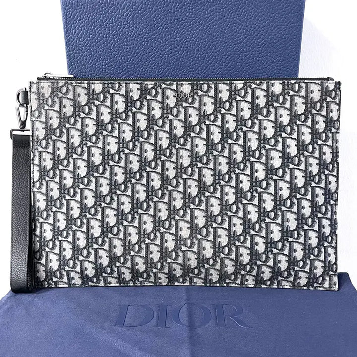 [BUNJANG] Dior Oblique A4 Clutch Bag / [A급/정품] 디올 A4 오블리크 클러치 백 가방 파우치