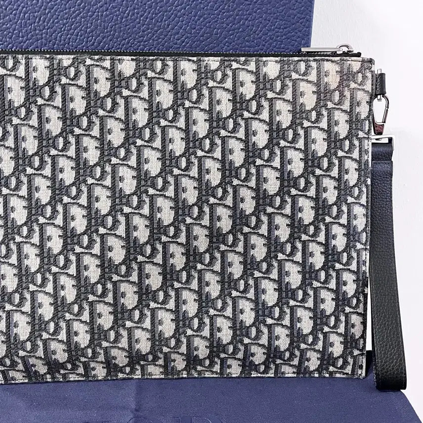 [BUNJANG] Dior Oblique A4 Clutch Bag / [A급/정품] 디올 A4 오블리크 클러치 백 가방 파우치