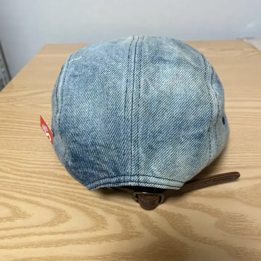 [BUNJANG] Supreme Washed Chino Camp Cap - Dirty Indigo / (새상품) 슈프림 워시드 치노 캠프캡 더티 인디고