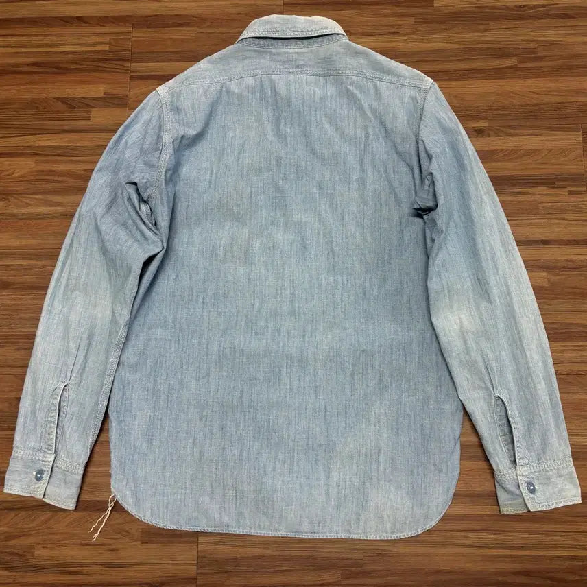 [BUNJANG] Orslow Chambray Grunge Fading Work Shirt / 오어슬로우 샴브레이 그런지 페이딩 워크 셔츠 2
