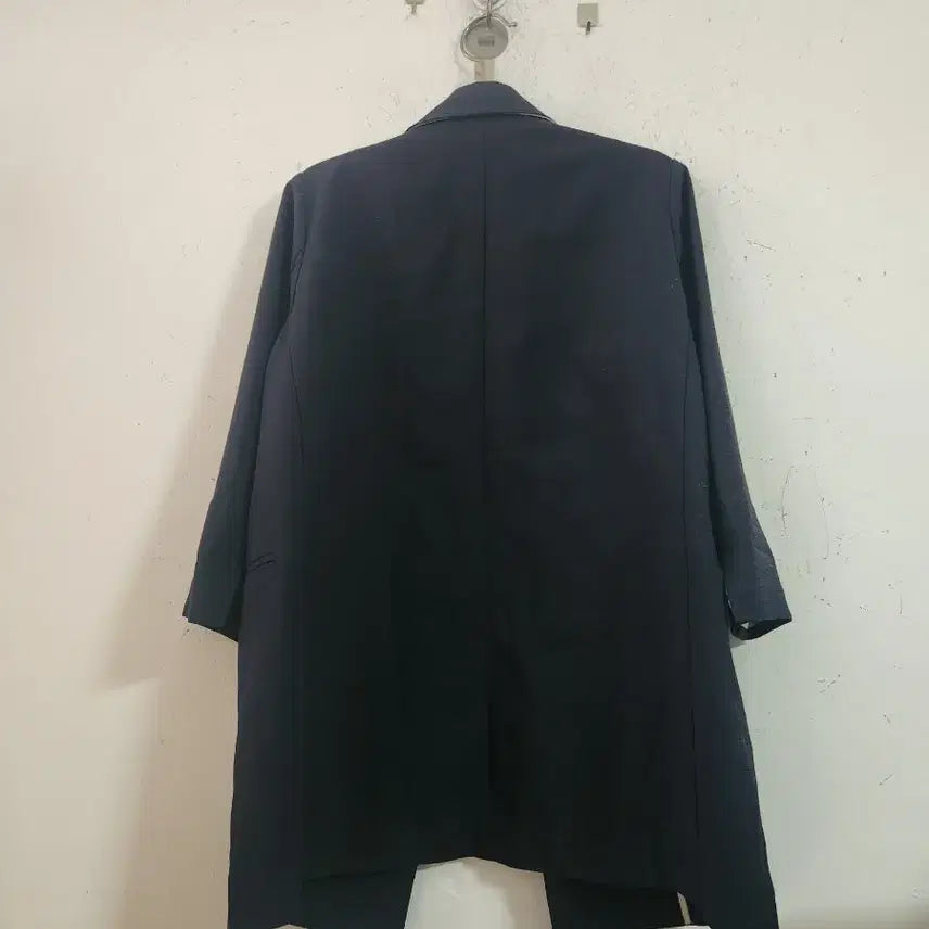 [BUNJANG] Navy Double Button Jacket / 네이비 더블 버튼 자켓
