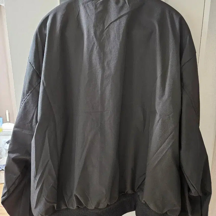 [BUNJANG] Black Basic Bomber Jacket / 블랙 기본 스타일 봄버 자켓
