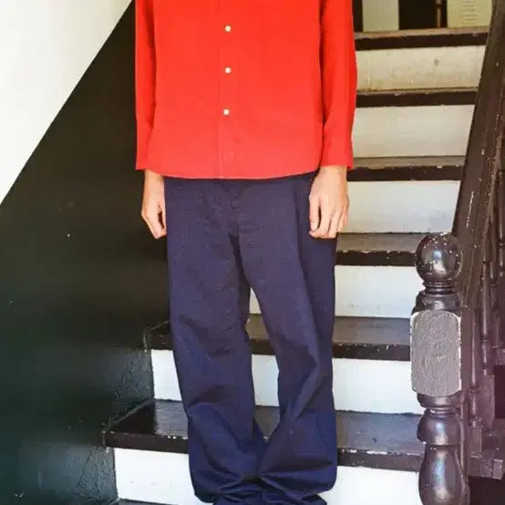 [BUNJANG] RYOO Vanves Soft Navy Pants / RYOO Vanves Pants 