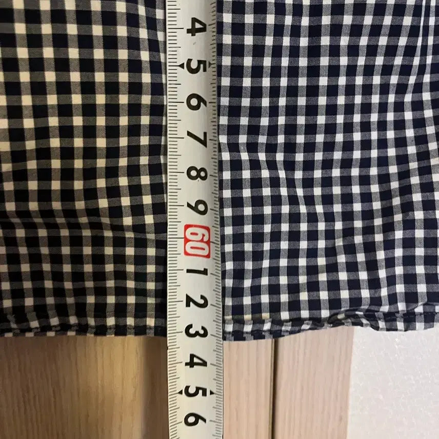 [BUNJANG] Nix Gingham Check Shirt / Nix 85 깅엄 체크 남방 네이비 화이트