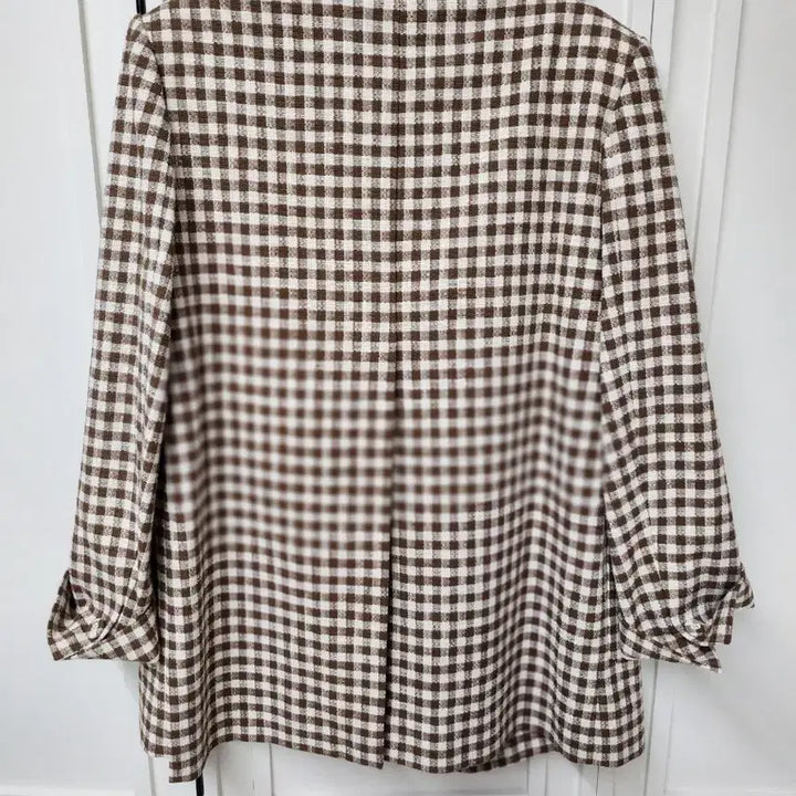 [SOLD OUT] 럭키 아뜰리에 체크 자켓