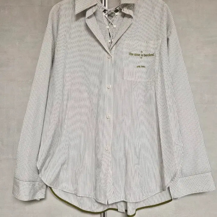 [BUNJANG] Time Lace-Up Oversized Shirt / 타임 백레이스업 오버사이즈셔츠