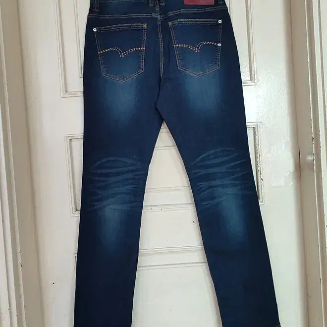 [BUNJANG] Vintage Straight Leg Jeans / 청바지32 스판 남성 빈티지 일자 청바지 데님 사계절 새상품