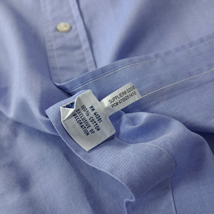 [SOLD OUT] CK408 L 폴로 트윌 스프레드칼라 클래식블루 셔츠 남방