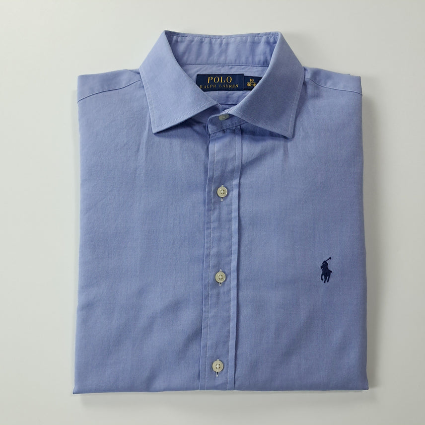[SOLD OUT] CK408 L 폴로 트윌 스프레드칼라 클래식블루 셔츠 남방