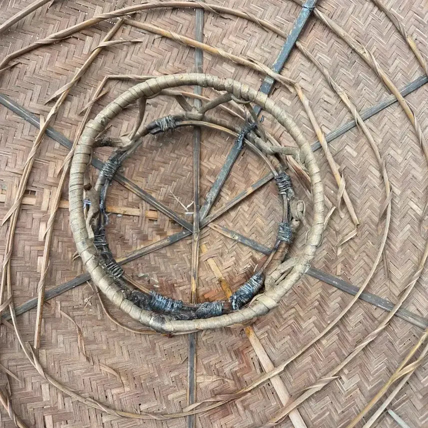 [BUNJANG] Vintage Bamboo Hat / 옛날  오랜된  삿갓