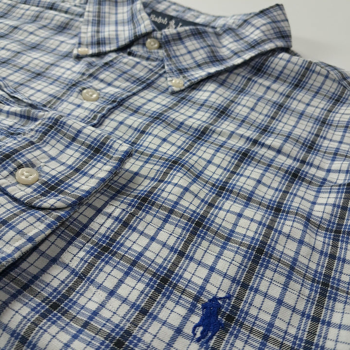 [SOLD OUT] CK413 XL 폴로 90s 미국판 블레어 플래드 체크 셔츠 남방