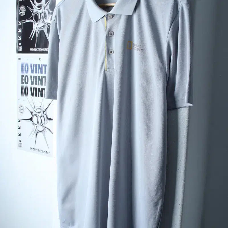 [BUNJANG] (XL-2XL) 내셔널지오그래픽 반팔 카라 티셔츠 빅사이즈-185BD / (XL-2XL) 내셔널지오그래픽 반팔 카라 티셔츠 빅사이즈-185BD