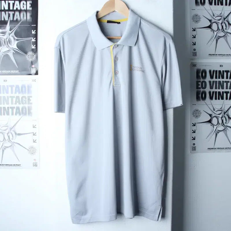 [BUNJANG] (XL-2XL) 내셔널지오그래픽 반팔 카라 티셔츠 빅사이즈-185BD / (XL-2XL) 내셔널지오그래픽 반팔 카라 티셔츠 빅사이즈-185BD