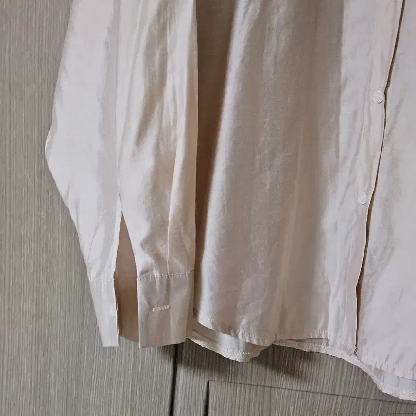 [BUNJANG] Million Beige Oversized Shirt / 밀리언  베이지 오버핏 셔츠 99까지