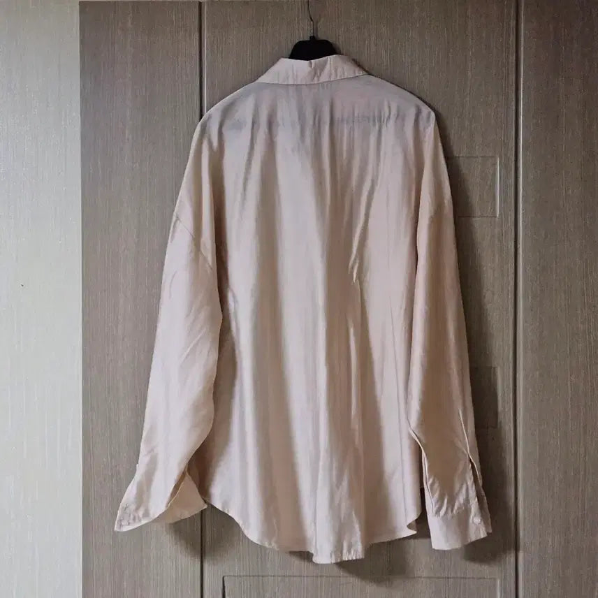 [BUNJANG] Million Beige Oversized Shirt / 밀리언  베이지 오버핏 셔츠 99까지