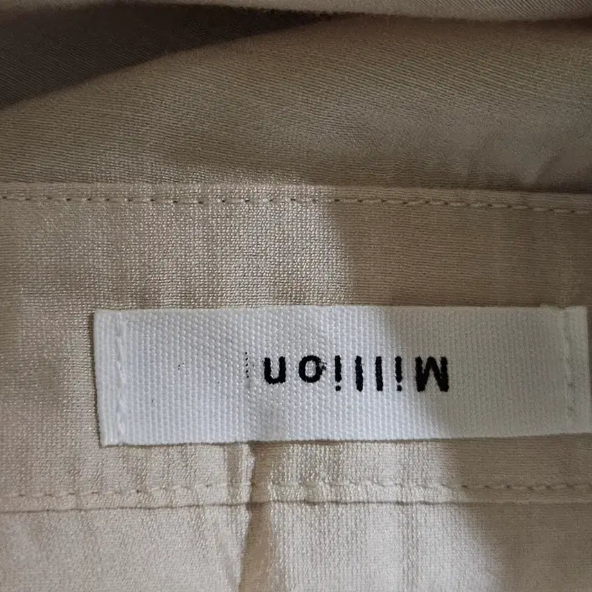 [BUNJANG] Million Beige Oversized Shirt / 밀리언  베이지 오버핏 셔츠 99까지