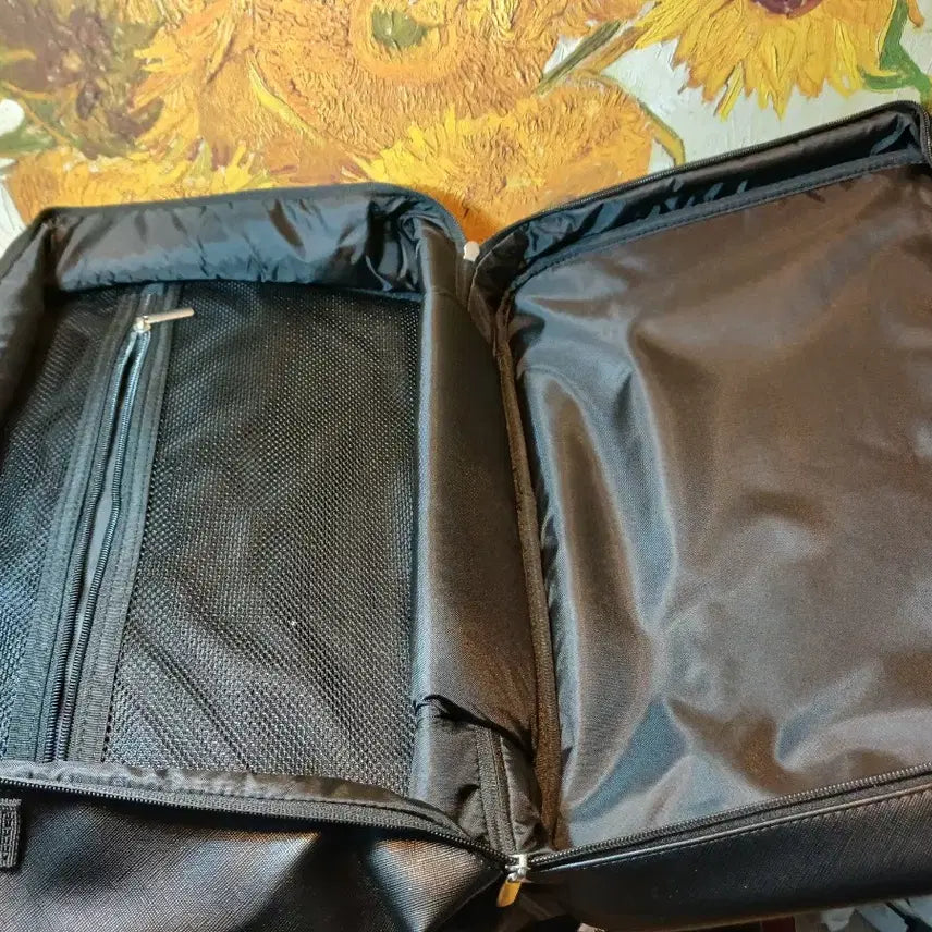 [BUNJANG] Black Square Crossbody Bag / 블랙 사각 크로스백 서류 가방