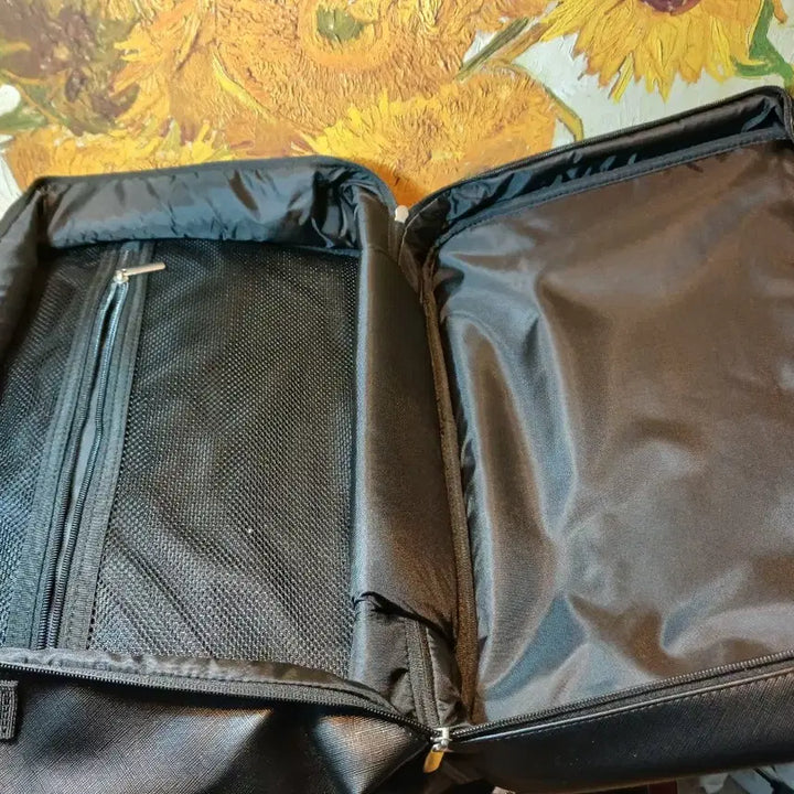 [BUNJANG] Black Square Crossbody Bag / 블랙 사각 크로스백 서류 가방
