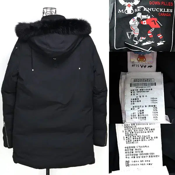 [BUNJANG] Moose Knuckles Blackfur Men&