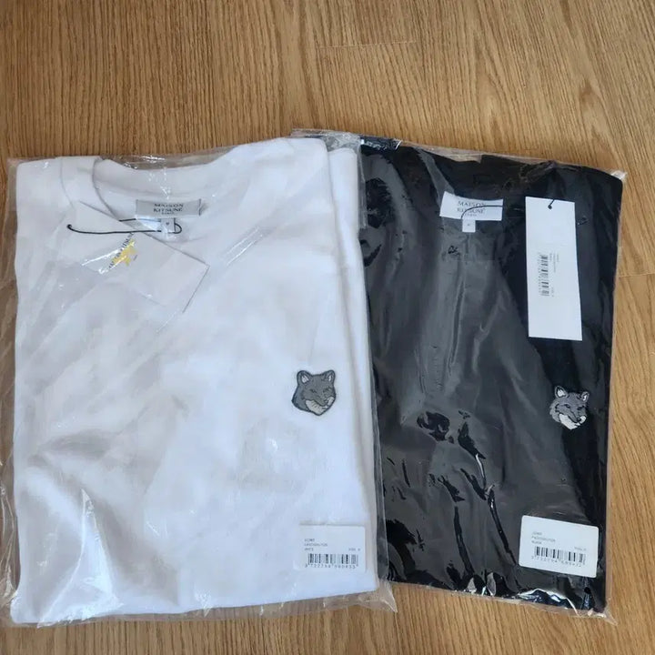 [BUNJANG] Maison Kitsune T-shirts (2-Piece Set) / 1+1) 메종키츠네 반팔 2개 셋트