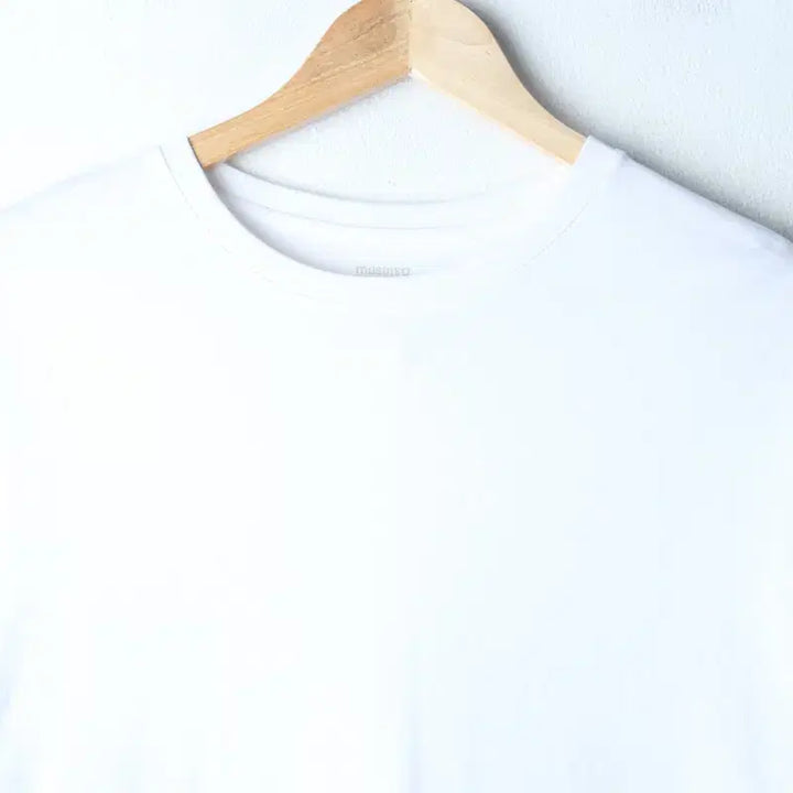 [BUNJANG] W(L-XL) 무신사 스탠다드 반팔 티셔츠 화이트 무지 롱-185ED / W(L-XL) 무신사 스탠다드 반팔 티셔츠 화이트 무지 롱-185ED