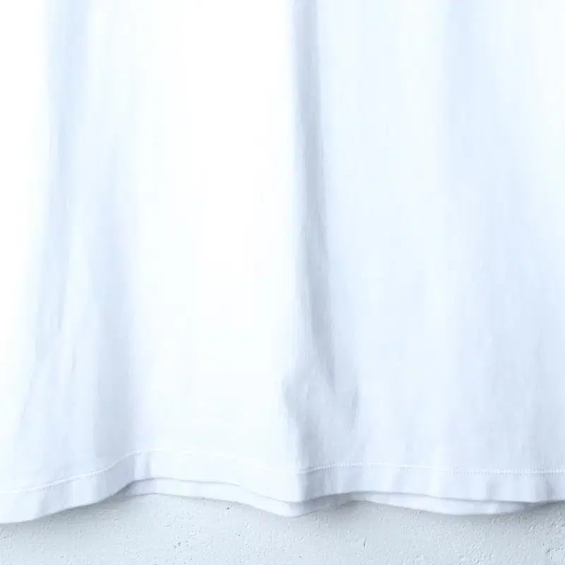 [BUNJANG] W(L-XL) 무신사 스탠다드 반팔 티셔츠 화이트 무지 롱-185ED / W(L-XL) 무신사 스탠다드 반팔 티셔츠 화이트 무지 롱-185ED